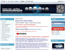 Tablet Screenshot of essens-club.cz